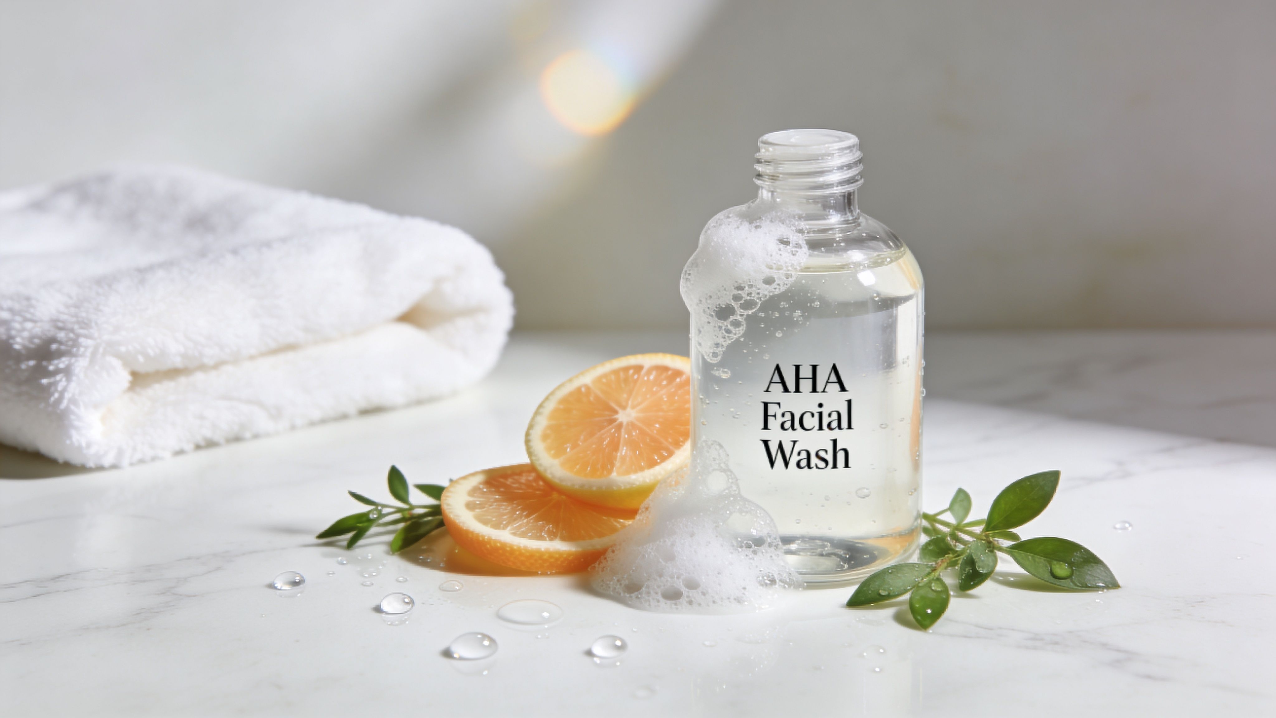 AHA Facial Wash: A Complete Guide to Brighter Skin
