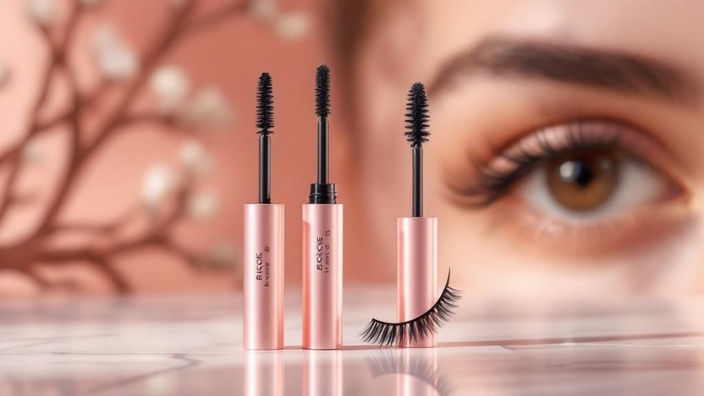 Wimpernspulen Mit Kappe – 4 Stück, Mascara-Stäbe Zum Locken & Augenbrauen Formen