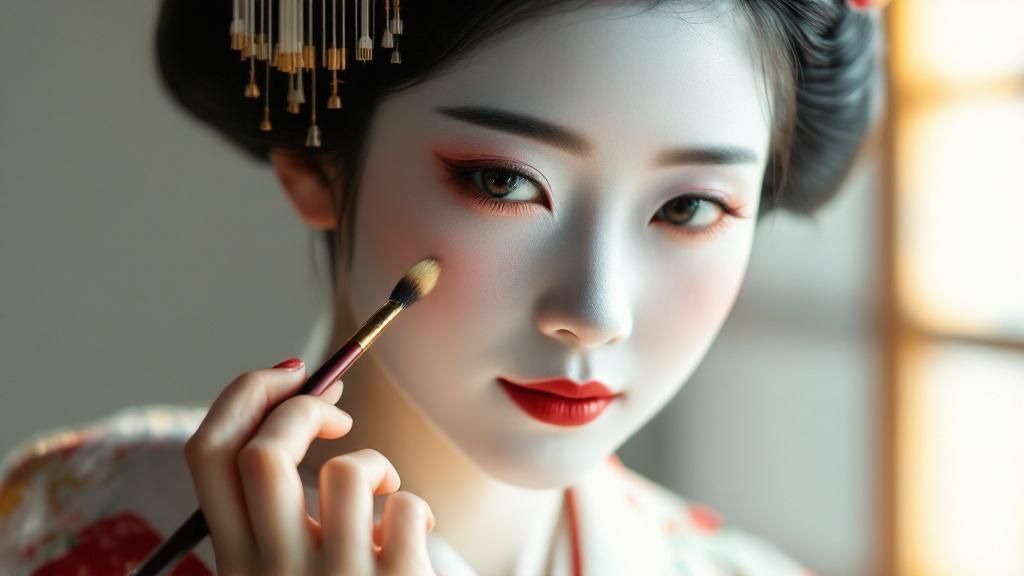The Artful History of Geisha Makeup