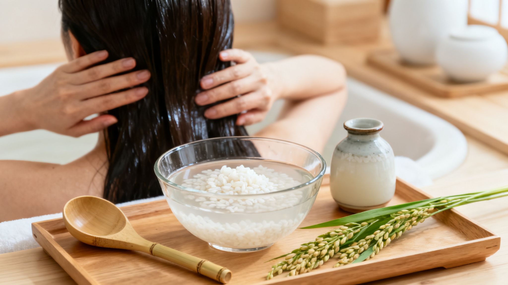 How to Use Rice Water for Hair: A Modern Japanese Guide