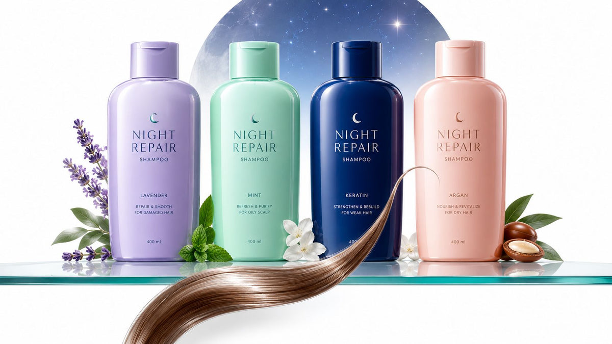 Yolu Shampoo Types Guide for Night Repair Care