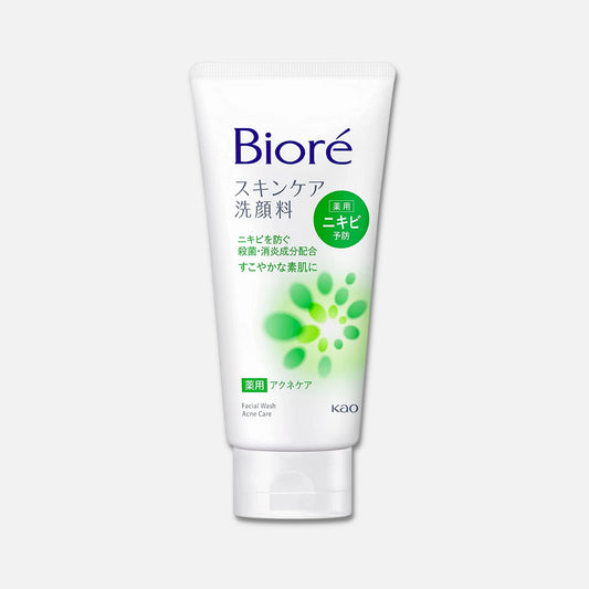 Biore Medicated Acne Care Facial Cleanser 130g - Buy Me Japan