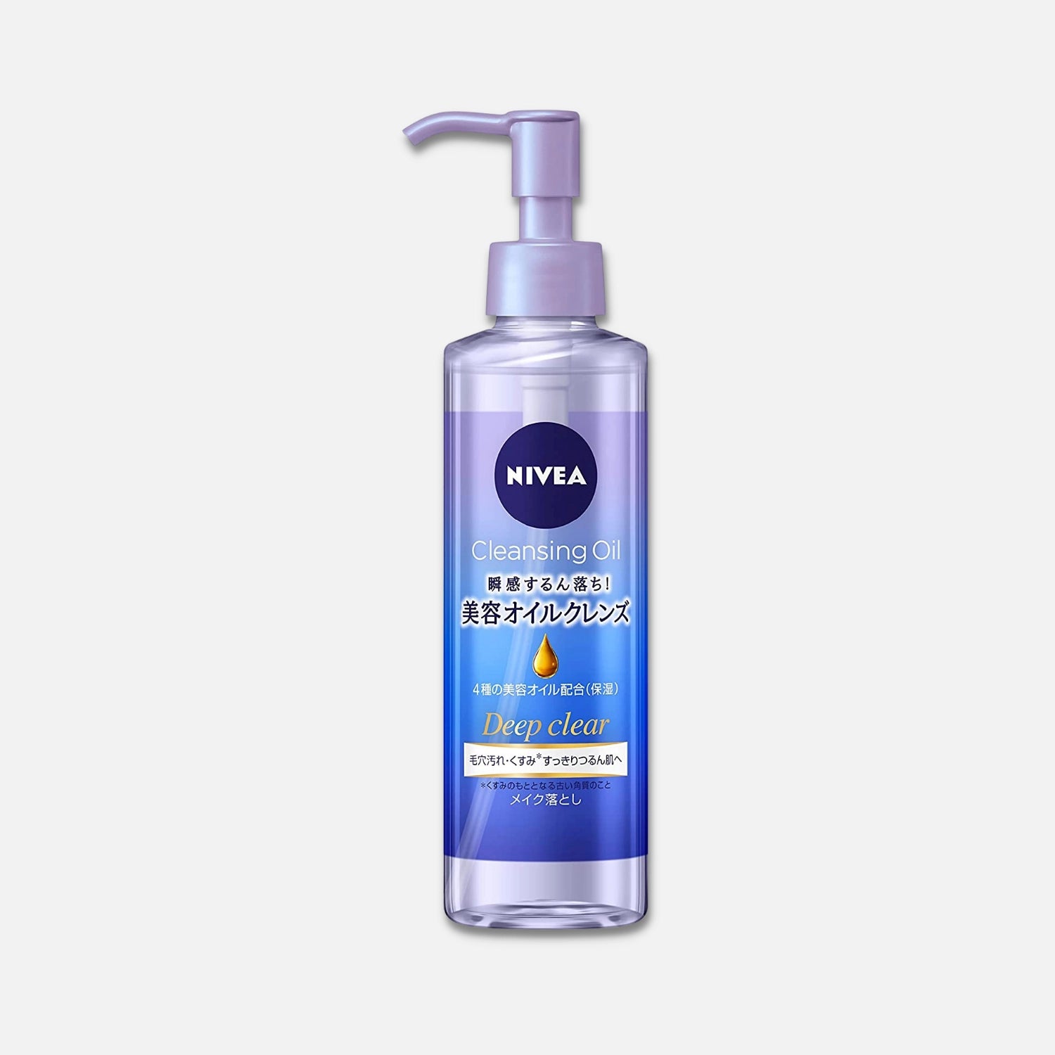 Nivea Japan Cleansing Oil Deep Clear 195ml - Buy Me Japan
