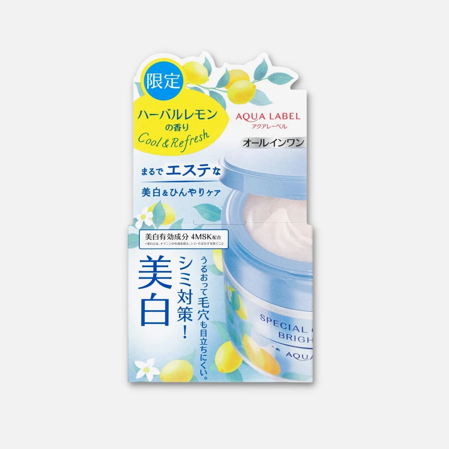 Shiseido AQUALABEL Special Gel Cream Brightening 90g - Buy Me Japan