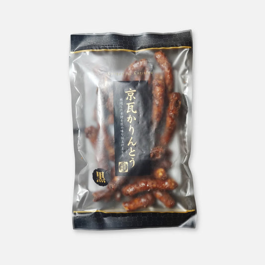 Kyogawara Black Karinto Traditional Japanese Sweets 105g - Buy Me Japan