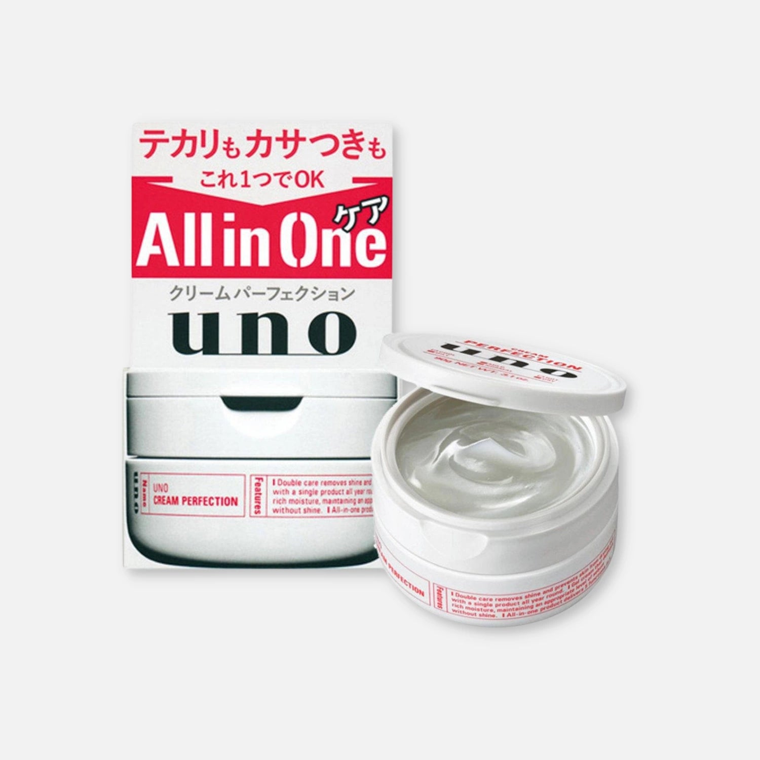 Shiseido Uno for Men Cream Perfection 90g - Buy Me Japan