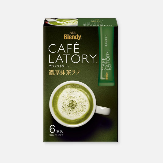 AGF Blendy Rich Matcha Latte (Pack of 6/16) - Buy Me Japan