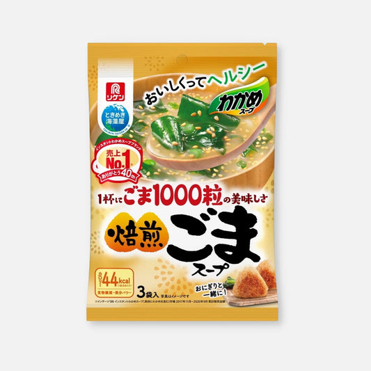 Riken Wakame Seaweed & Roasted Sesame Soup (Pack of 3) - Buy Me Japan