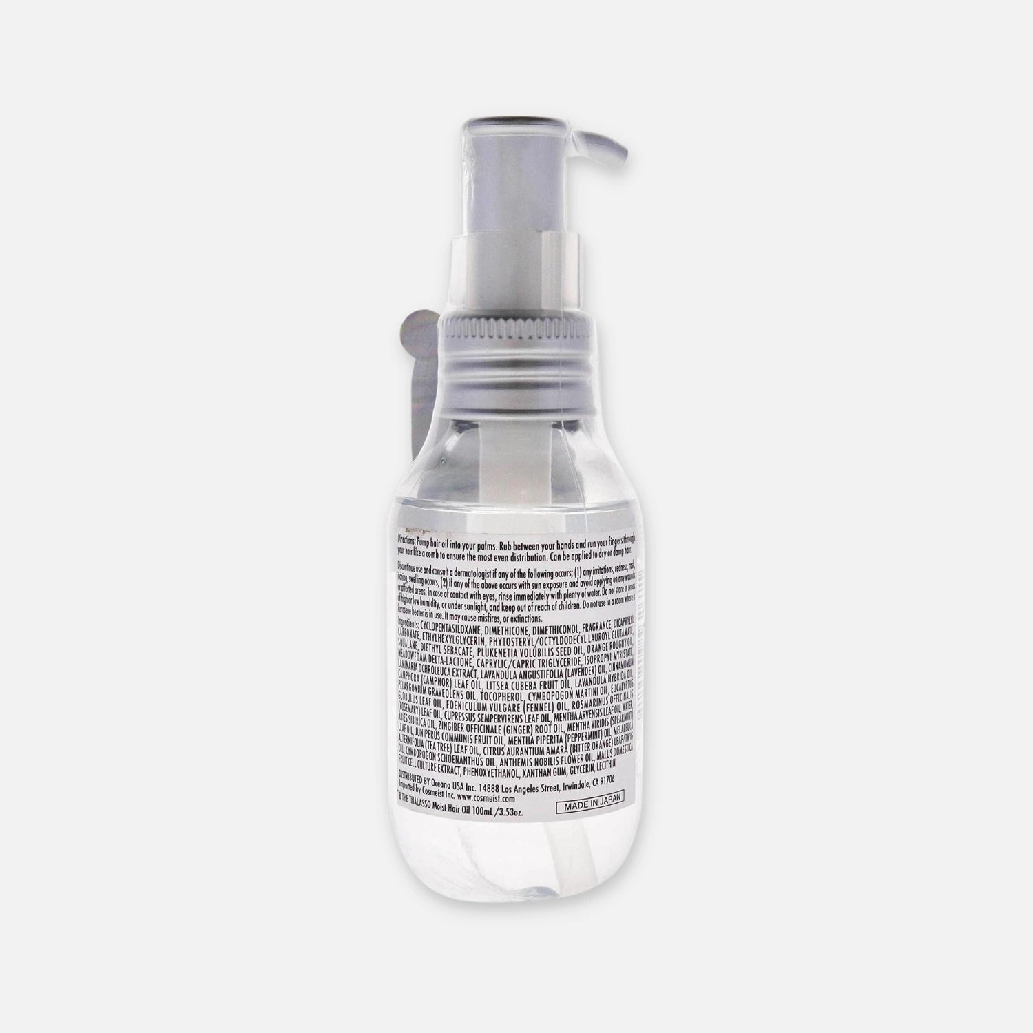 8 The Thalasso Hair Oil Repair Shot & EX Moist 100ml - Buy Me Japan
