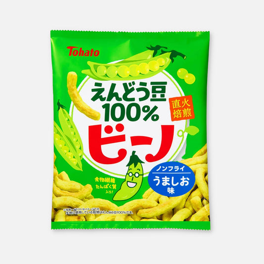 Tohato Bino 100% Roasted Green Peas Corn Snack 61g - Buy Me Japan