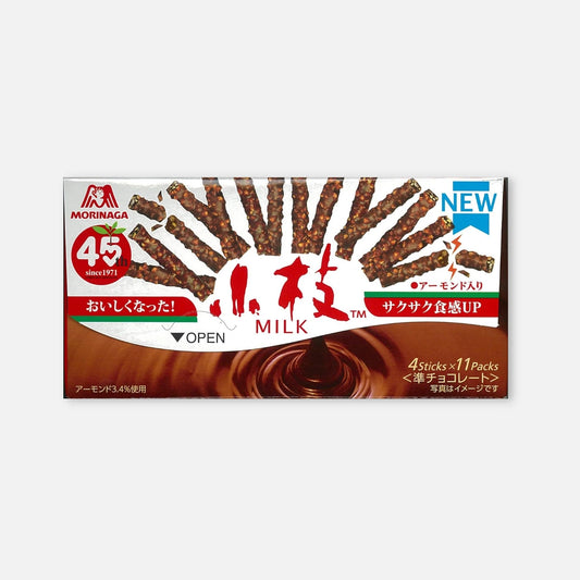 Morinaga Koeda Almond Milk Chocolate Sticks (44 Pieces) - Buy Me Japan