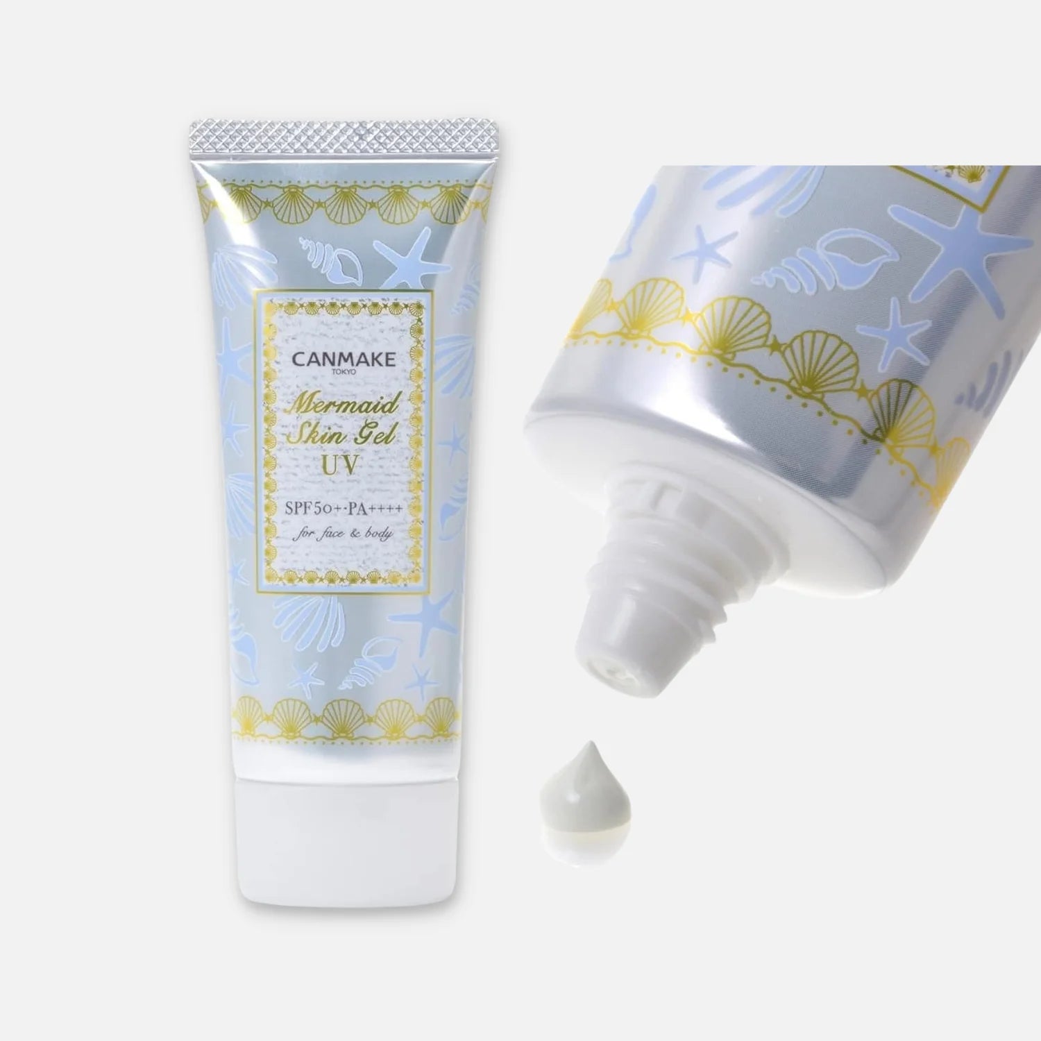 Canmake Mermaid Skin Gel UV SPF50 PA++++ 40g (Various Shades) - Buy Me Japan