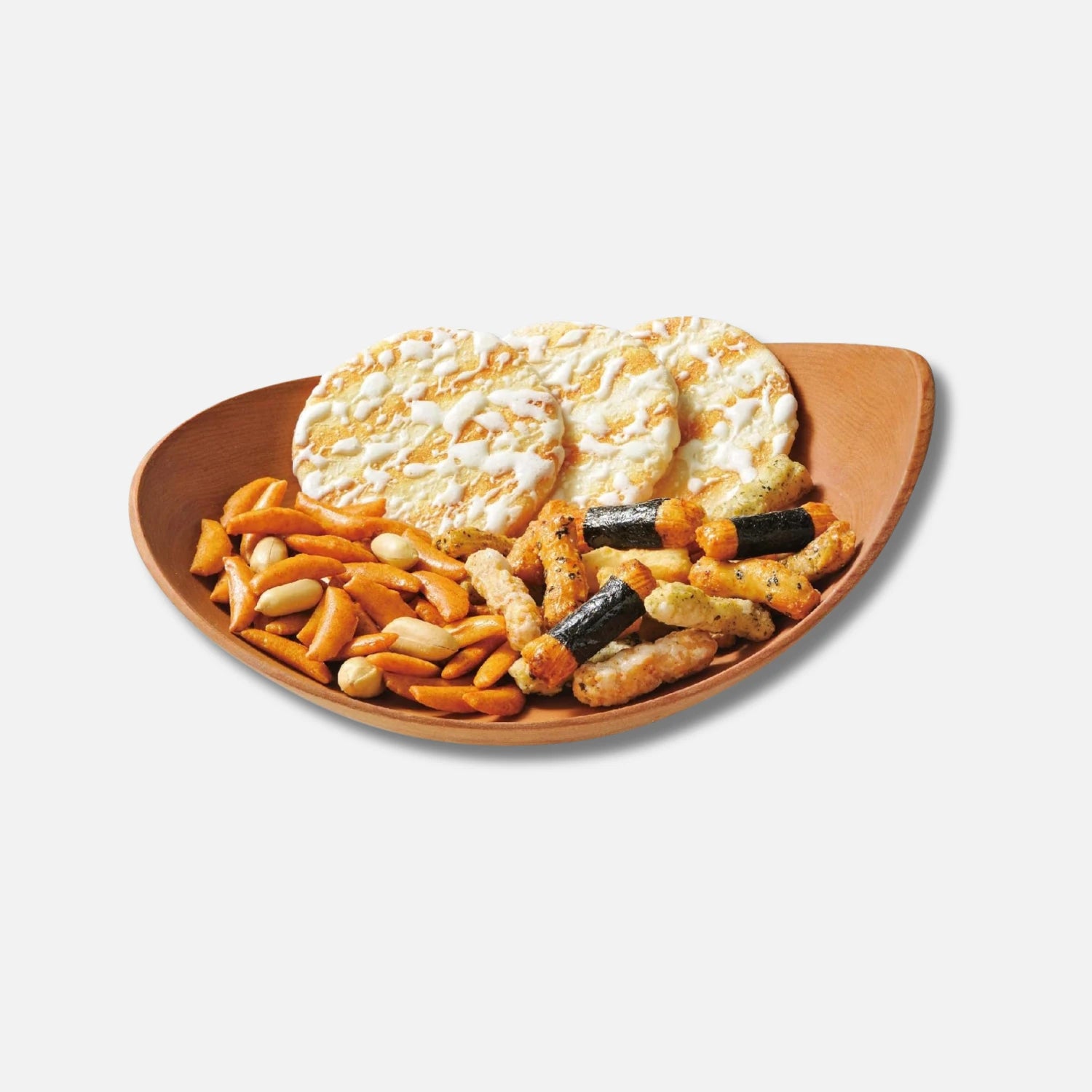 Sanko Seika "Tsubu Yori Komochi" Mixed Rice Crackers 80g (5 Packs Inside) - Buy Me Japan