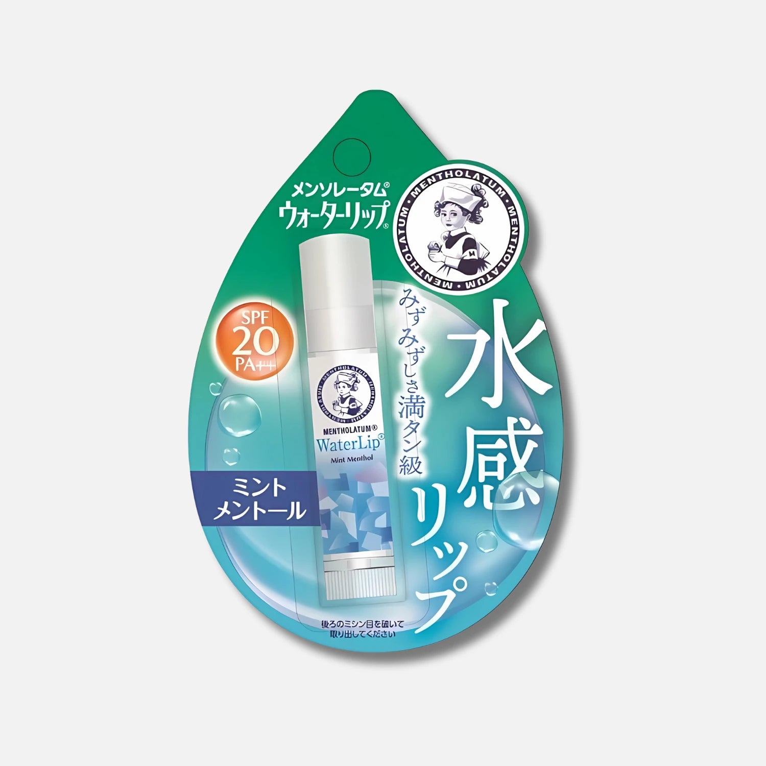 Mentholatum Water Lip Stick Balm SPF20/PA++ 4.5g (Various Scents)