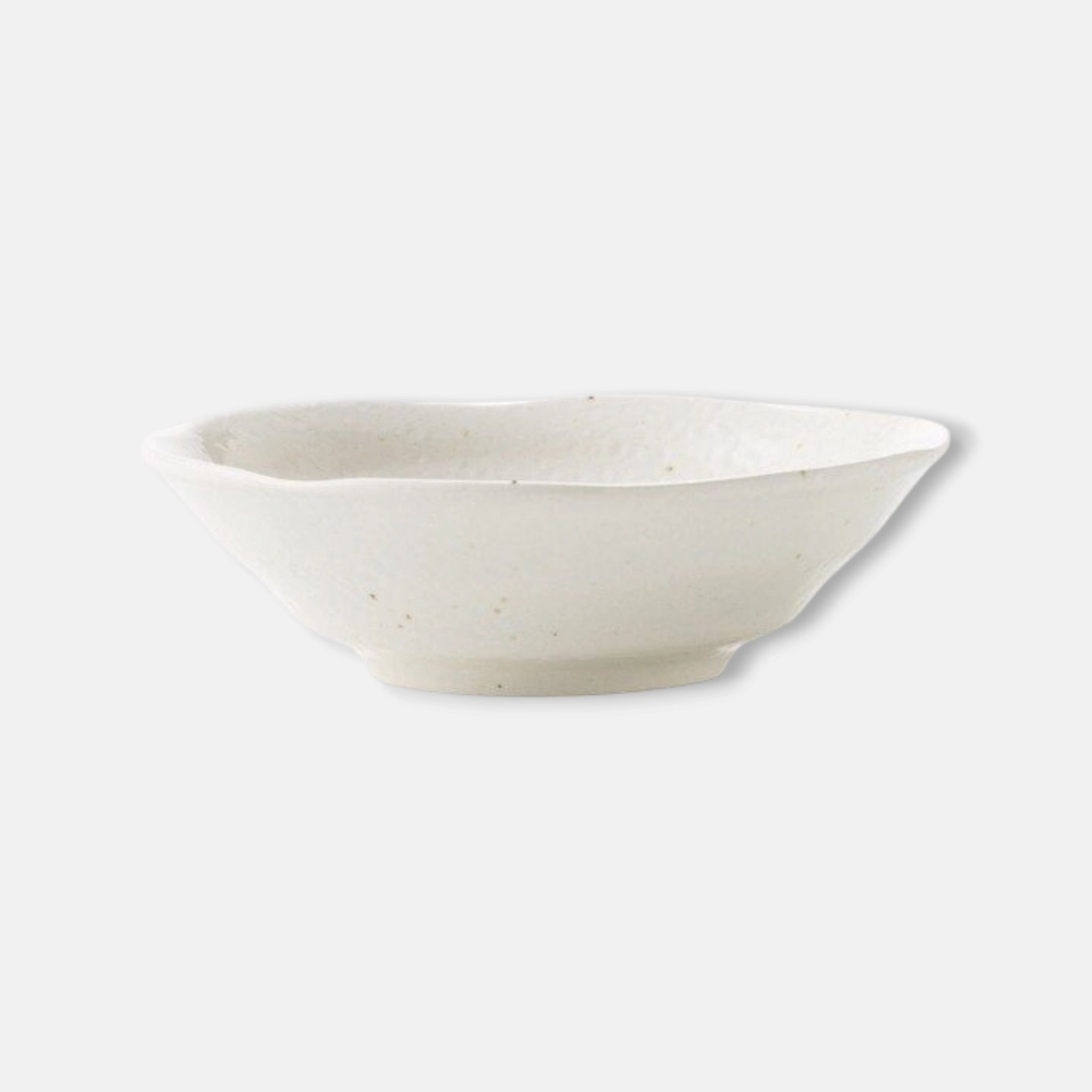 Nitori (Mino Ware) Japanese Ceramic Small Dish Plate (11 cm) (Ivory)