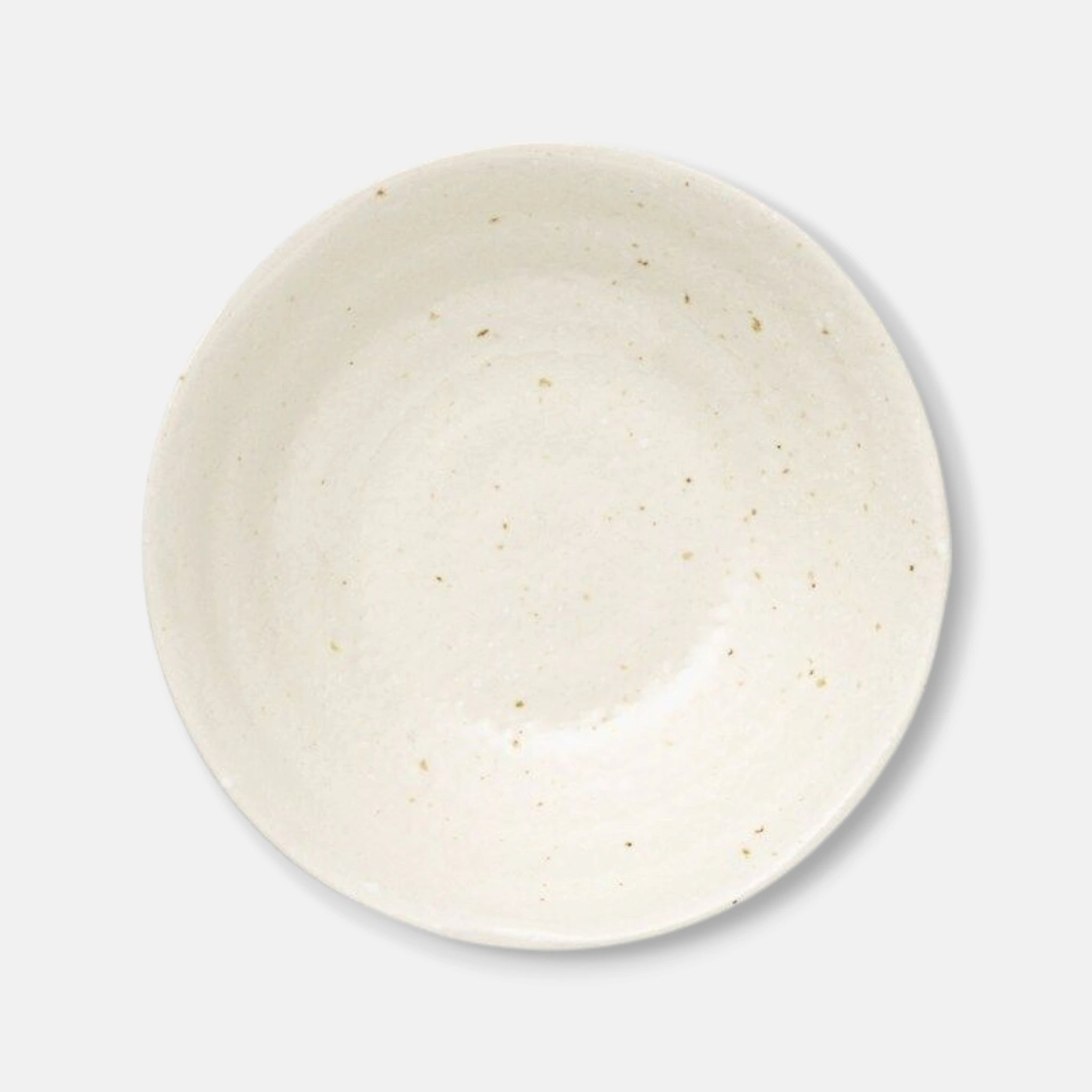 Nitori (Mino Ware) Japanese Ceramic Small Dish Plate (11 cm) (Ivory)