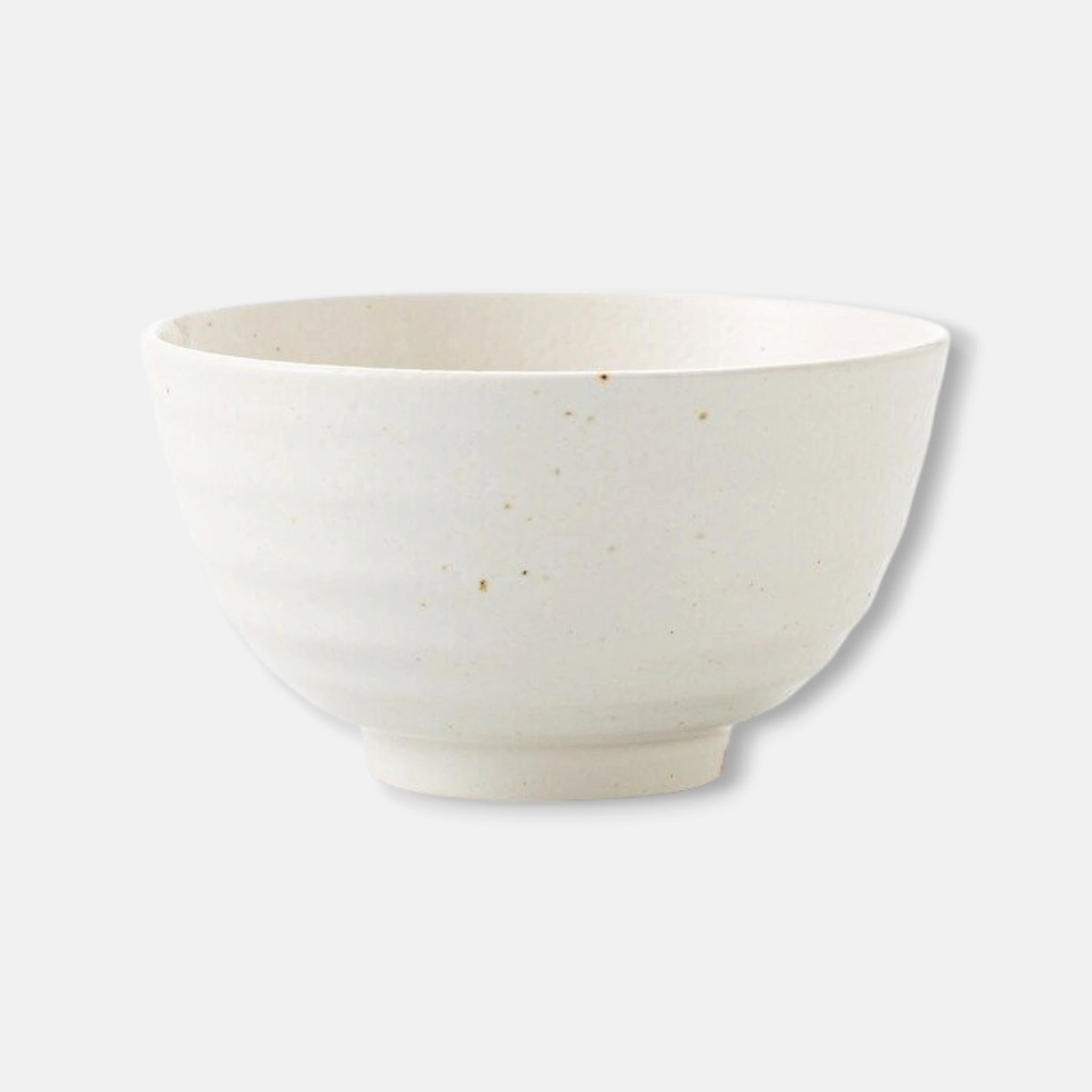 Nitori (Mino Ware) Japanese Ceramic Rice Bowl (Ivory)