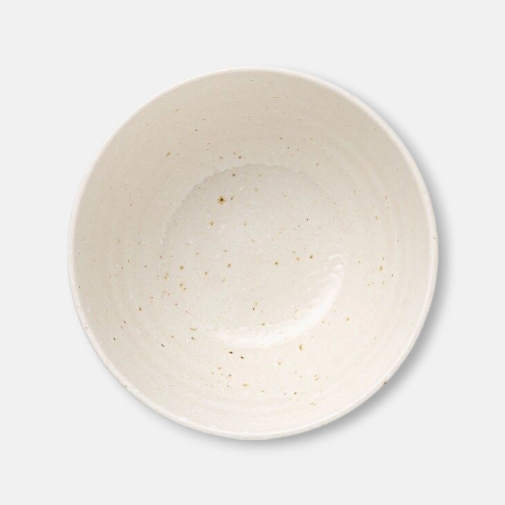 Nitori (Mino Ware) Japanese Ceramic Rice Bowl (Ivory)