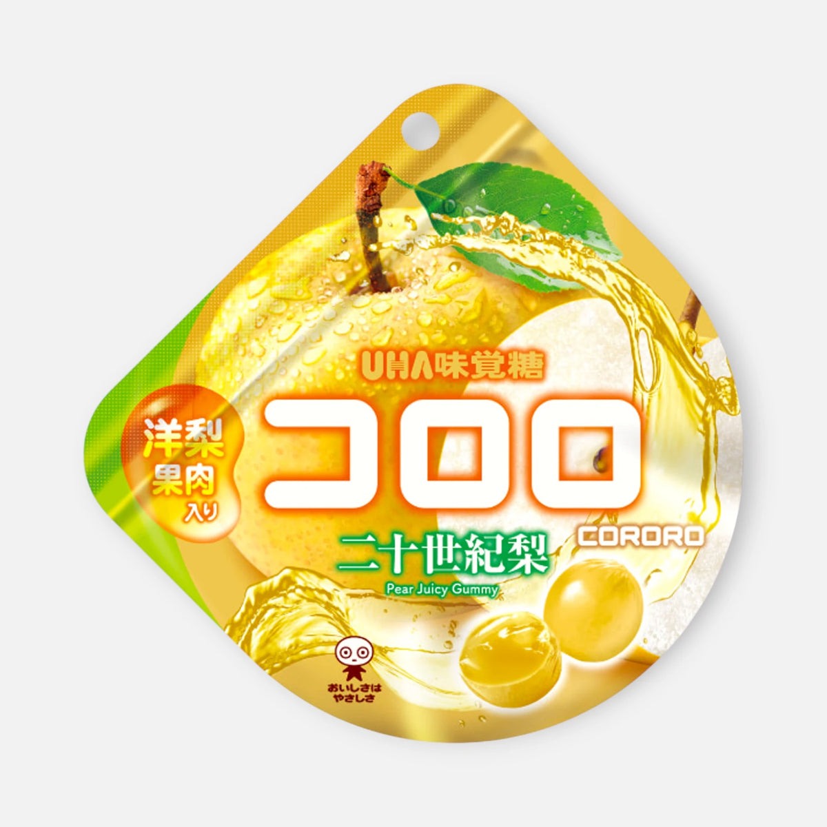 UHA Mikakuto Cororo Nijusseiki Pear Gummies 40g