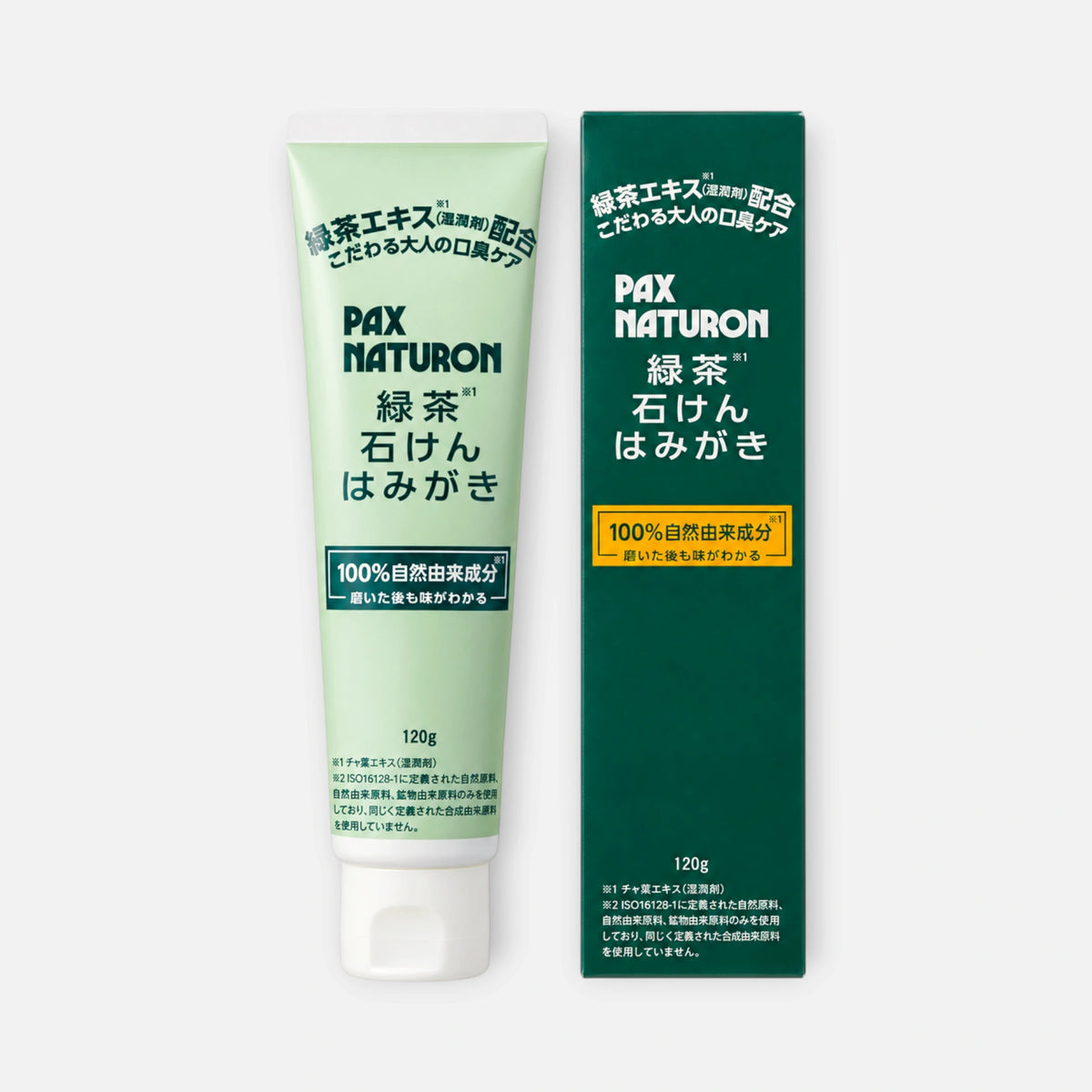 Pax Naturon Green Tea Soap Toothpaste 120g