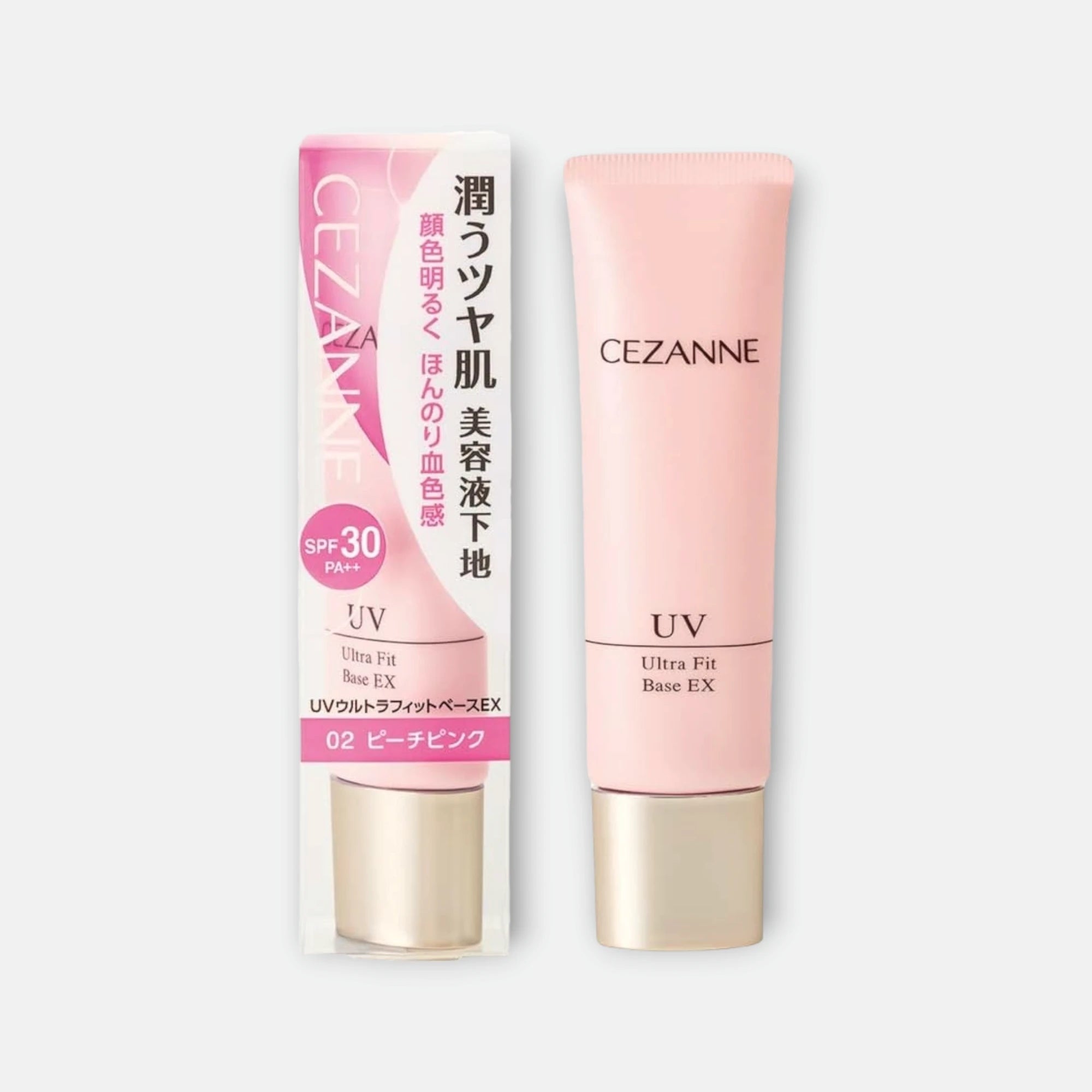 Cezanne UV Ultra Fit Base Ex SPF 30 PA++ 30g (Various Shades)