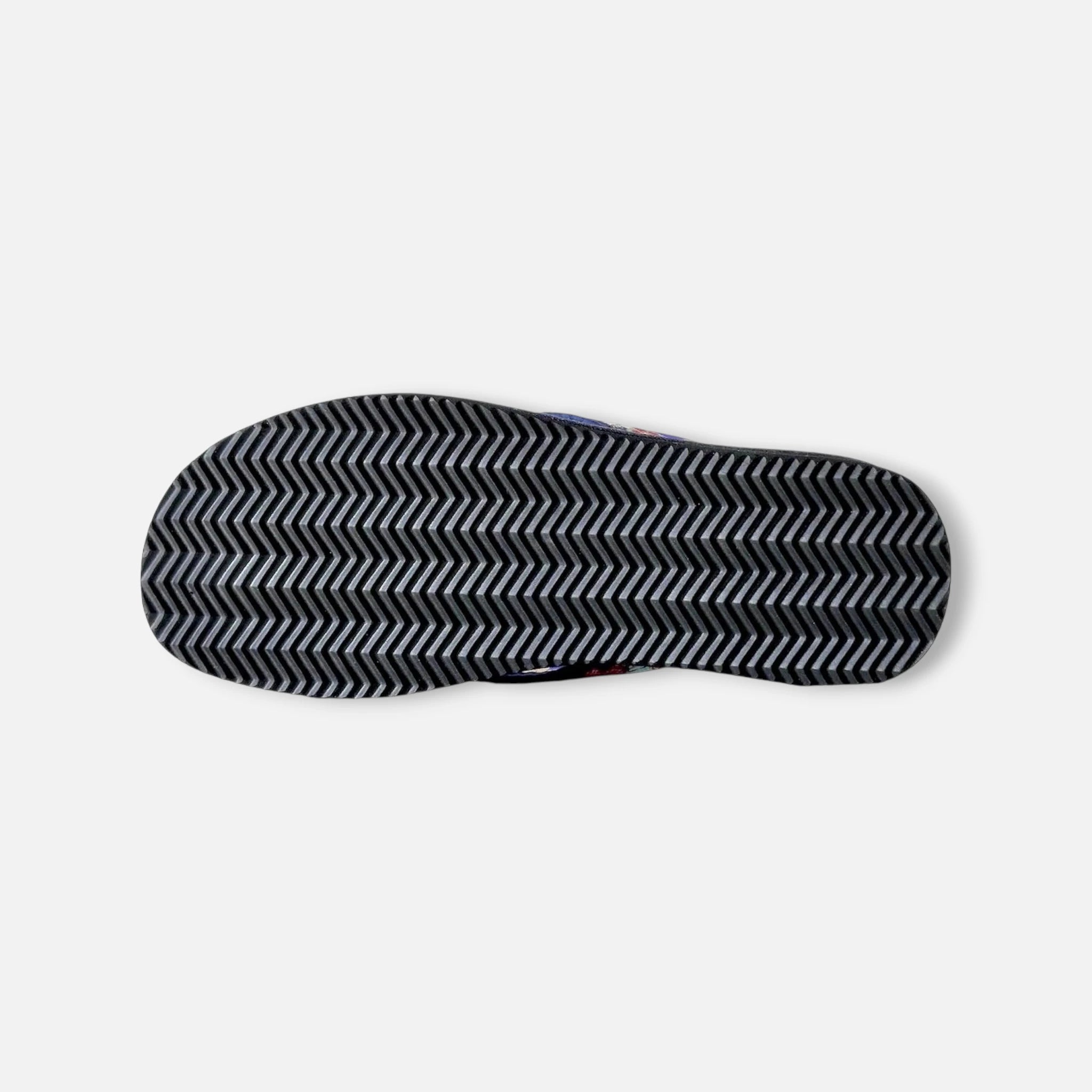 Japanese Pattern Tatami Style Women's Saldal (3590 Blue)