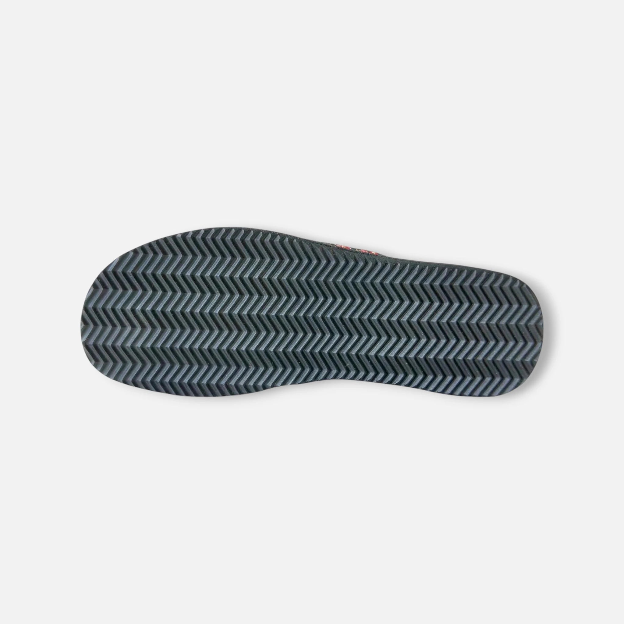 Japanese Pattern Tatami Style Women's Saldal (3590 Black)