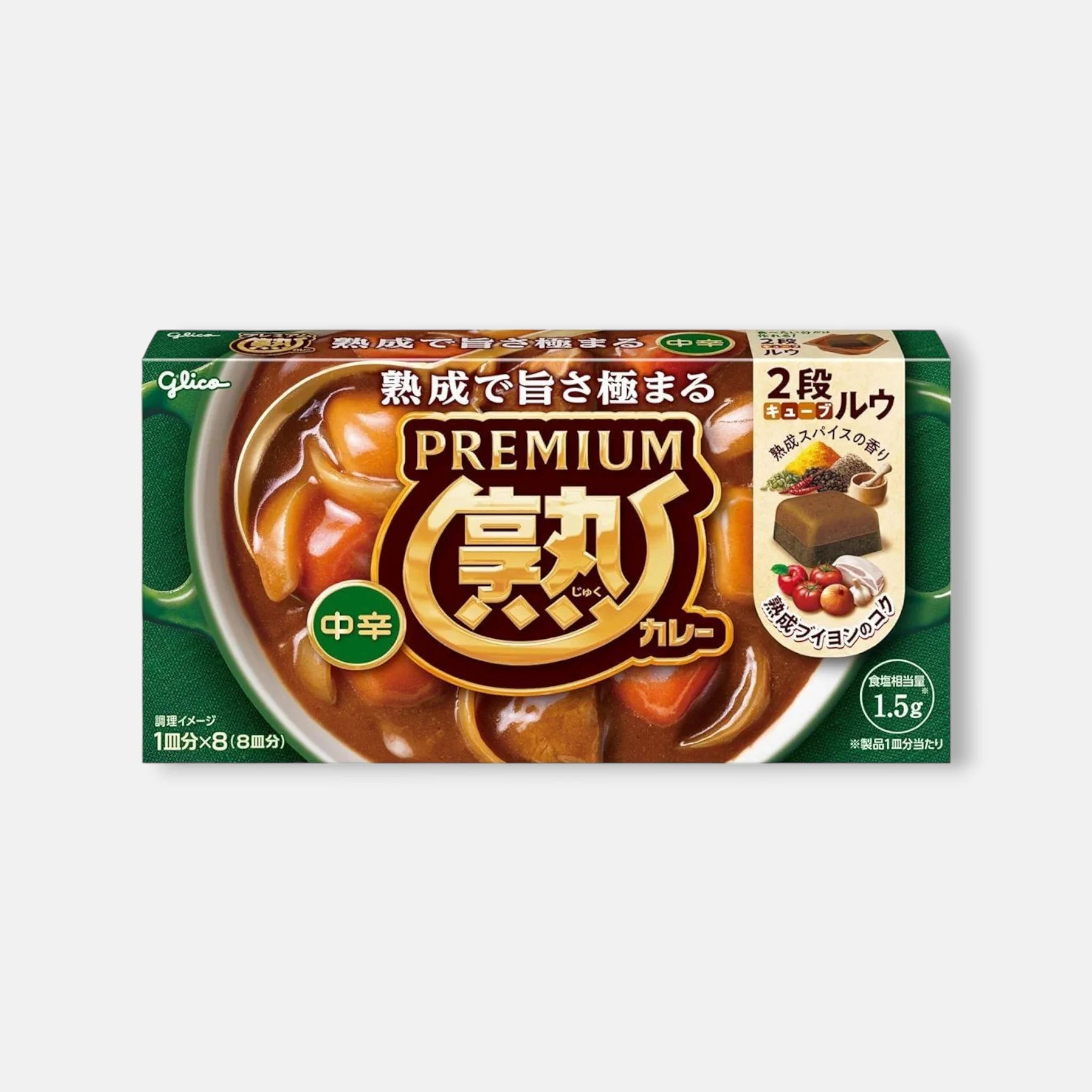Glico Pemium Juku Curry 160g