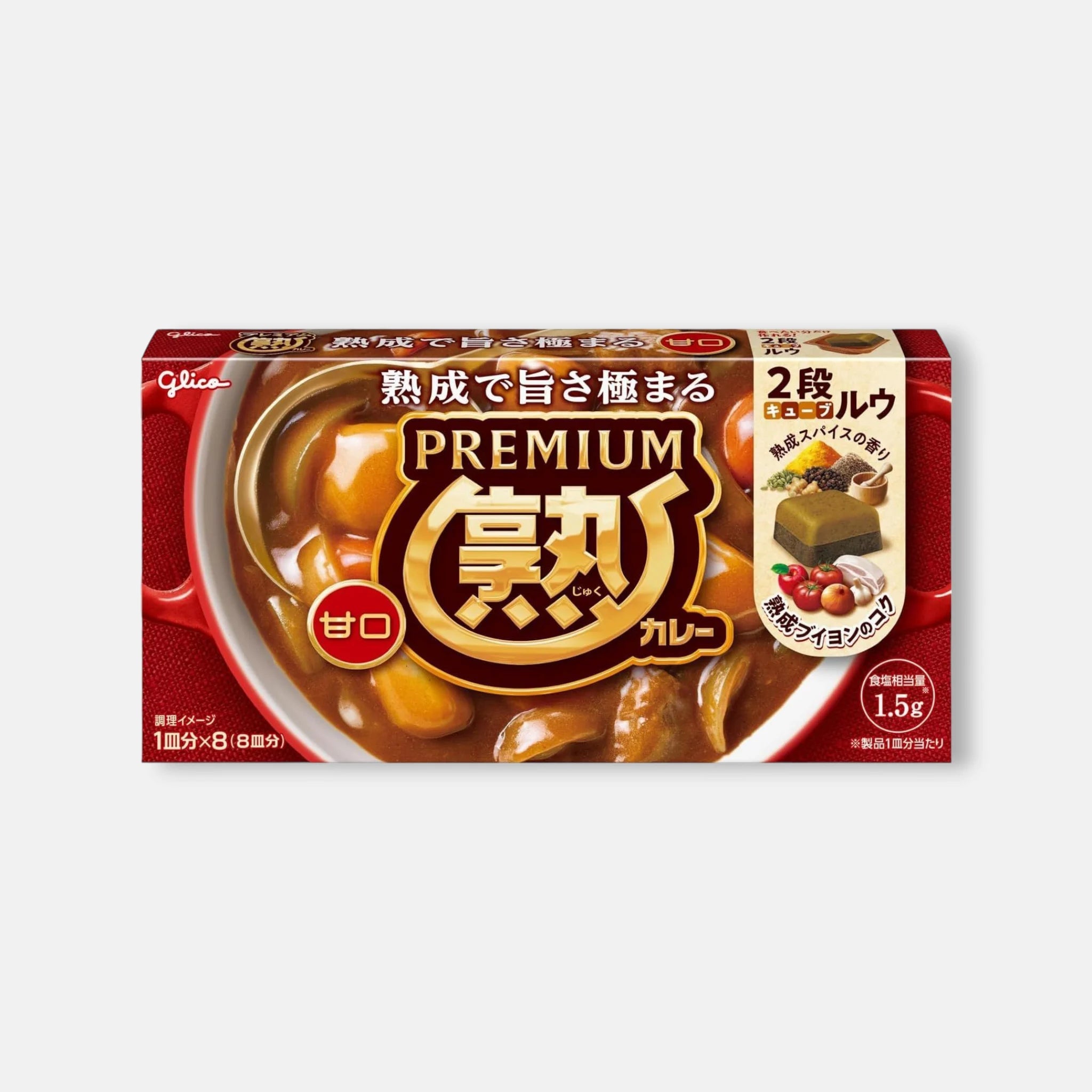 Glico Pemium Juku Curry 160g