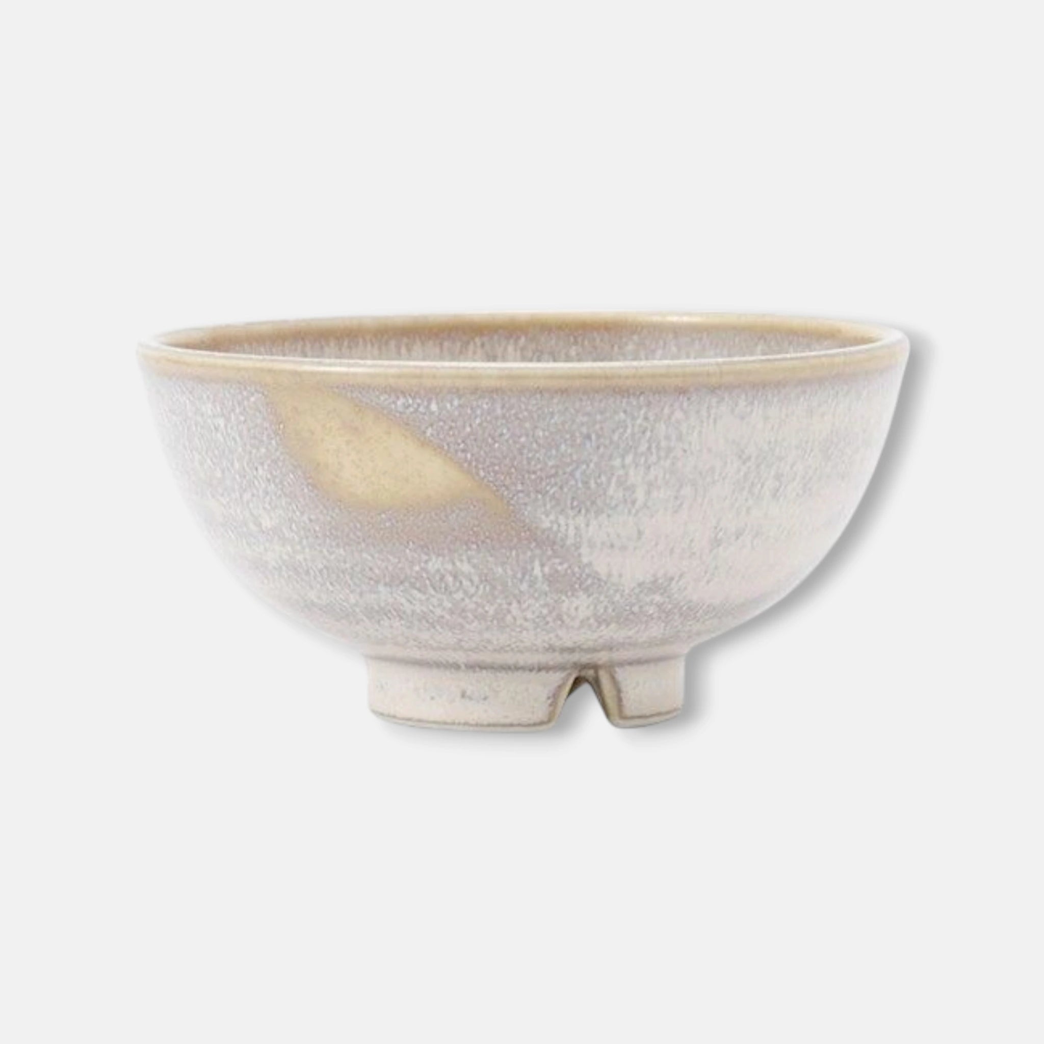 Nitori (Mino Ware) Japanese Ceramic Rice Bowl (Beige)