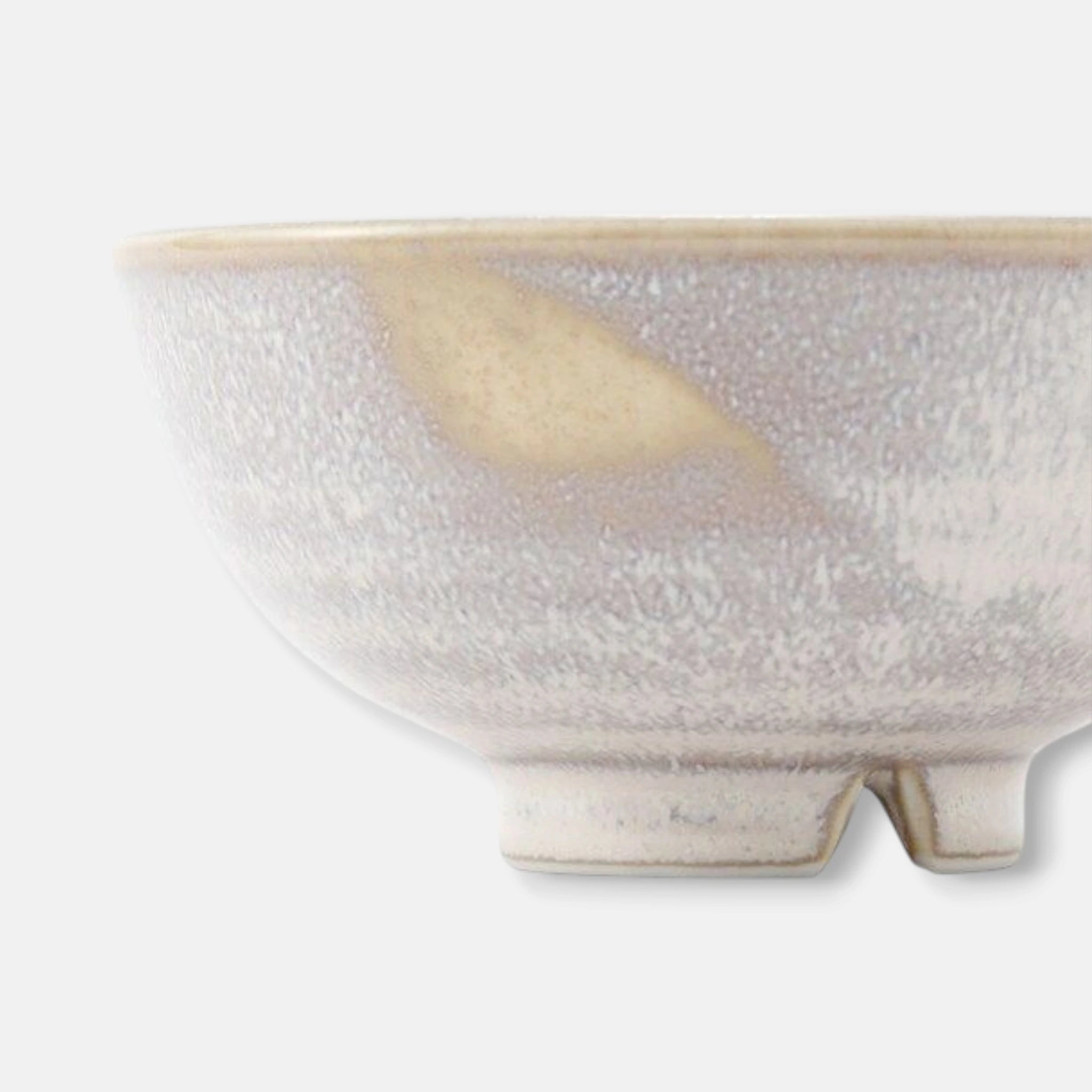 Nitori (Mino Ware) Japanese Ceramic Rice Bowl (Beige)