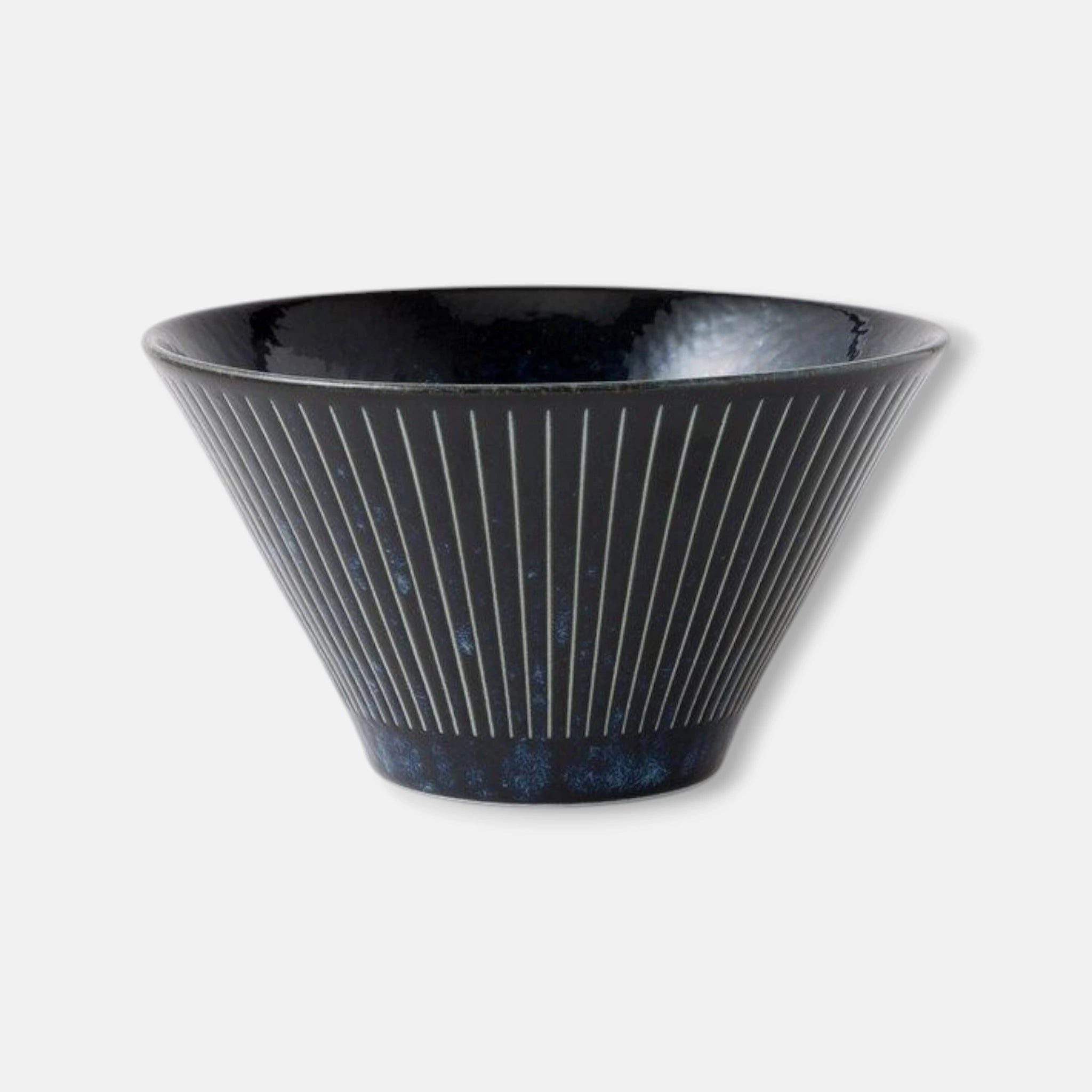 Nitori Japanese Ceramic Ramen Soup Bowl (Navy)