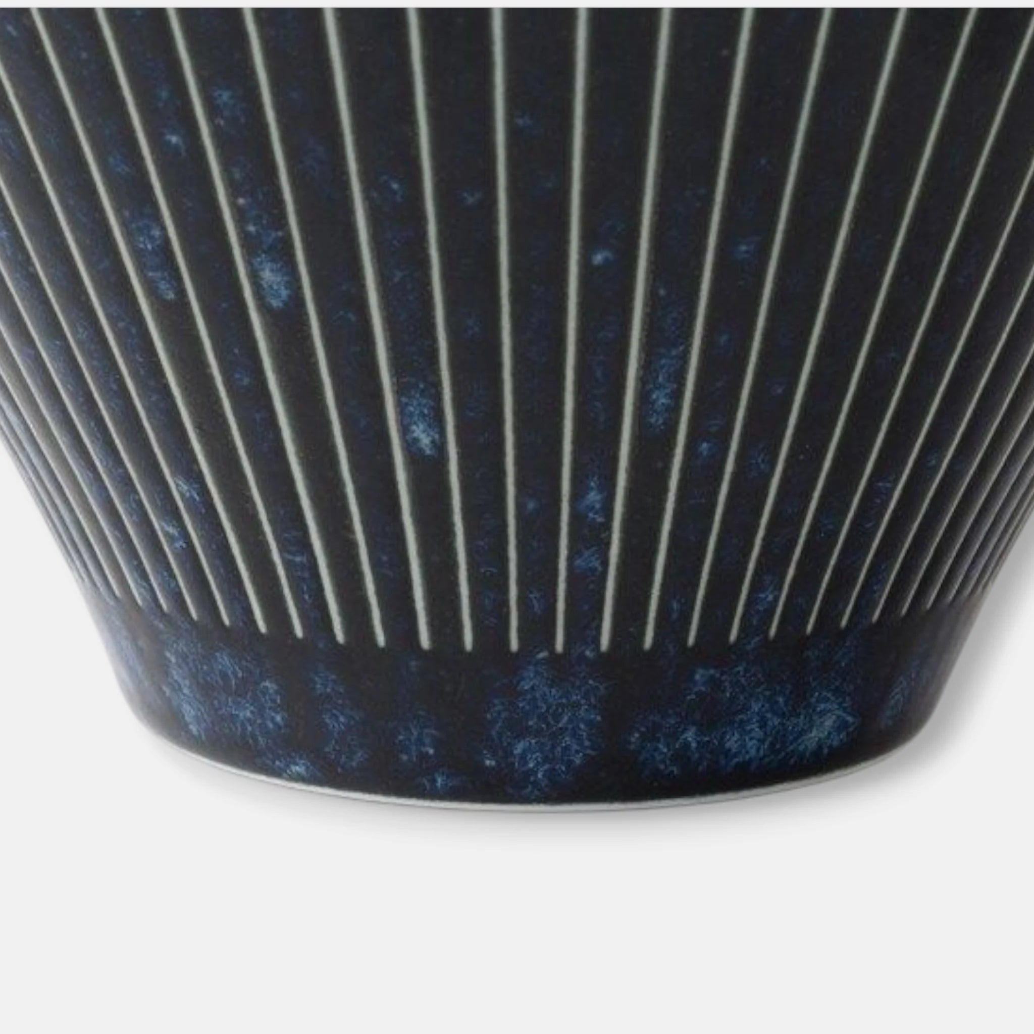 Nitori Japanese Ceramic Ramen Soup Bowl (Navy)