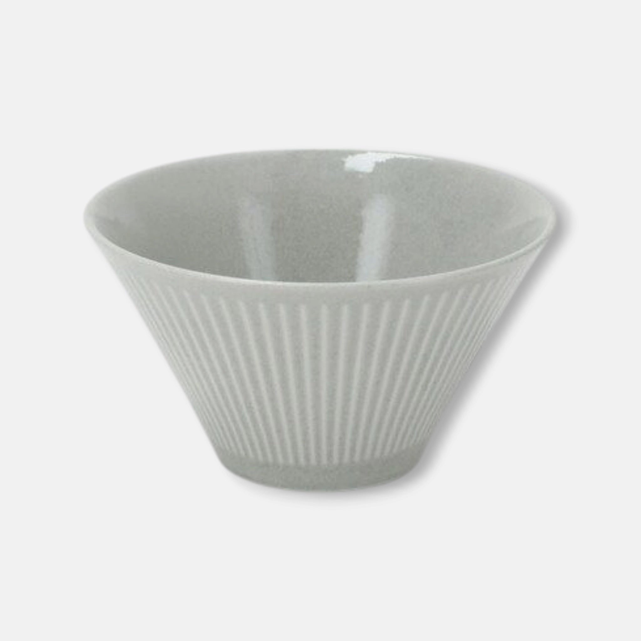 Nitori Japanese Ceramic Ramen Soup Bowl (Grey)