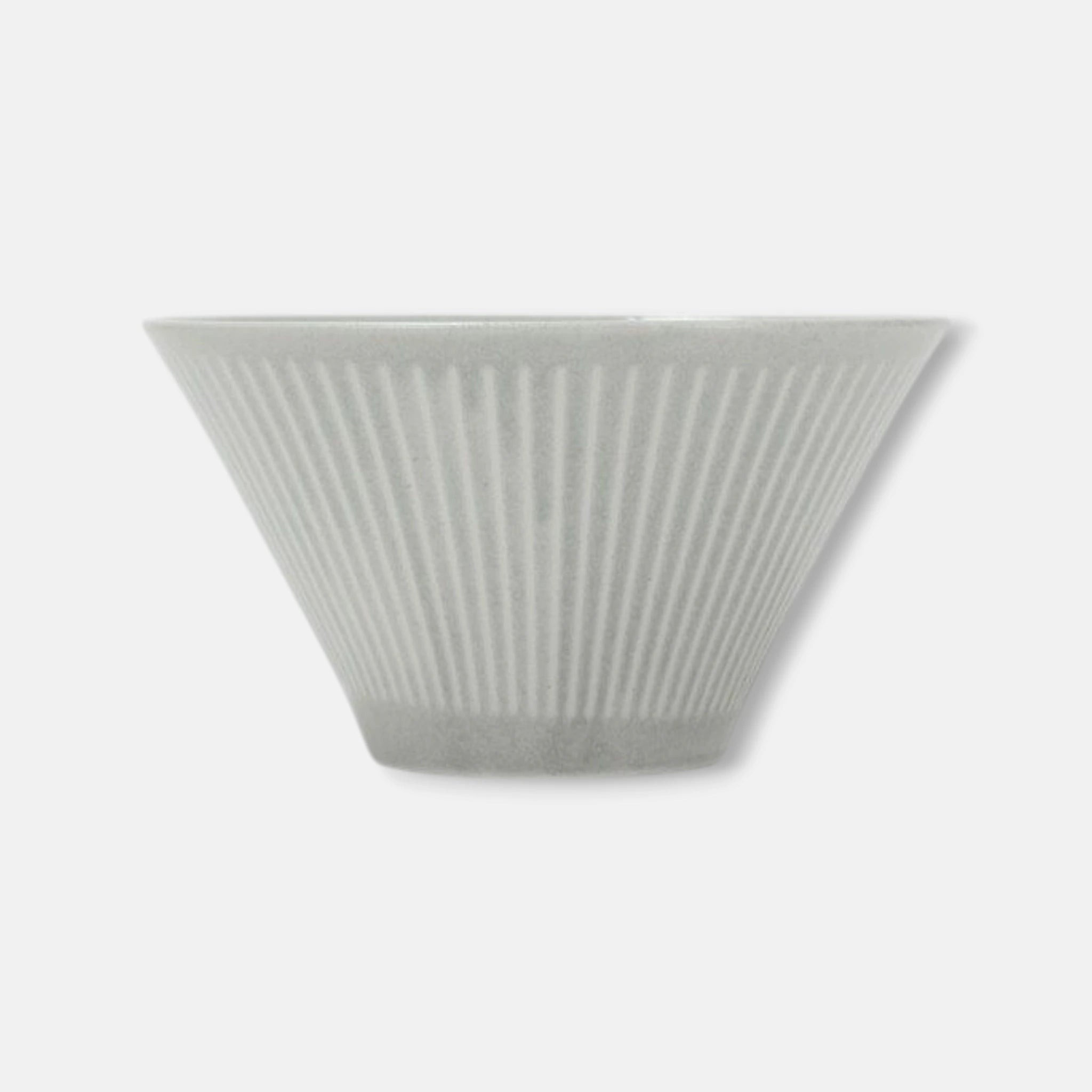 Nitori Japanese Ceramic Ramen Soup Bowl (Grey)