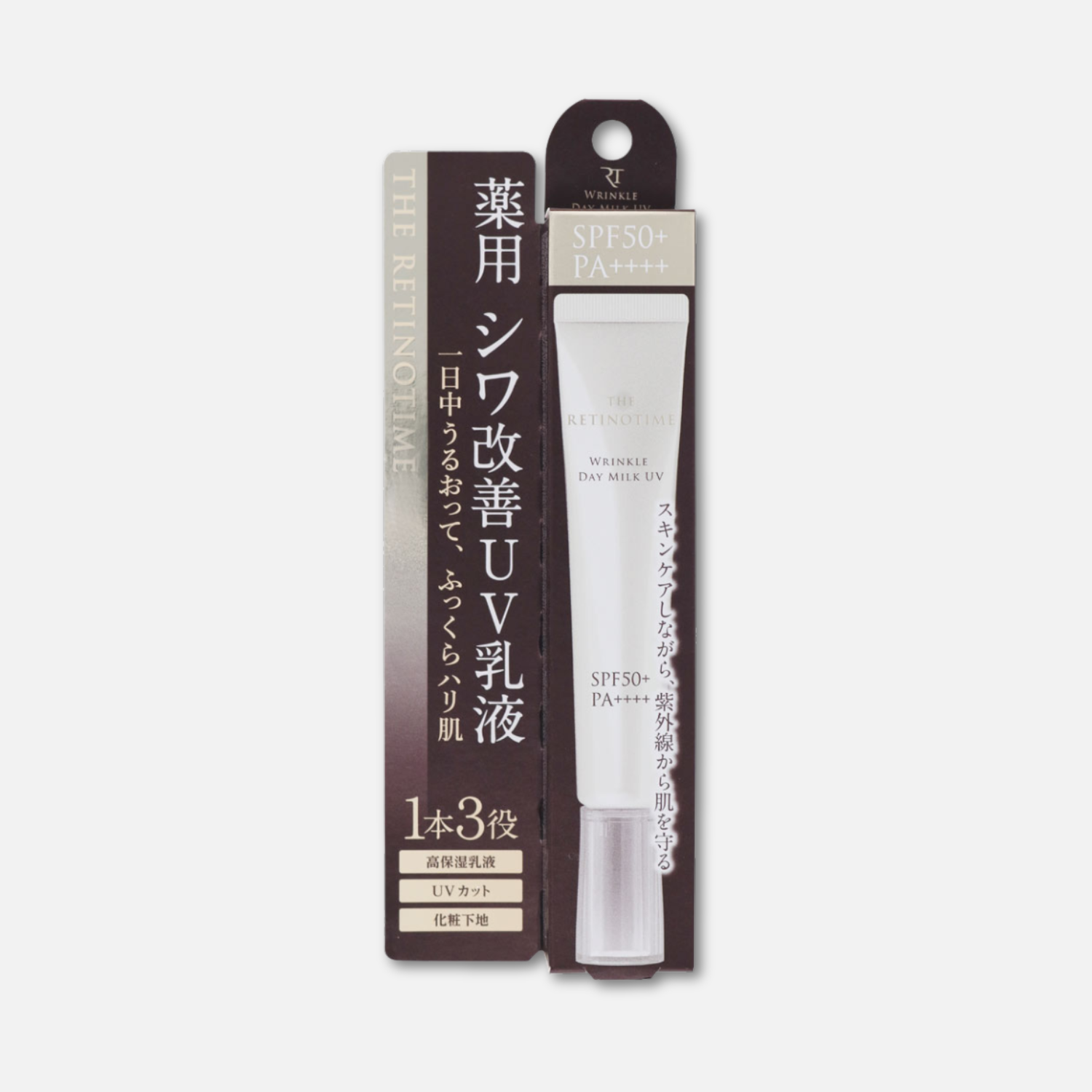 THE RETINOTIME Retinol Wrinkle Day Milk SPF 50+ PA++++ 30ml