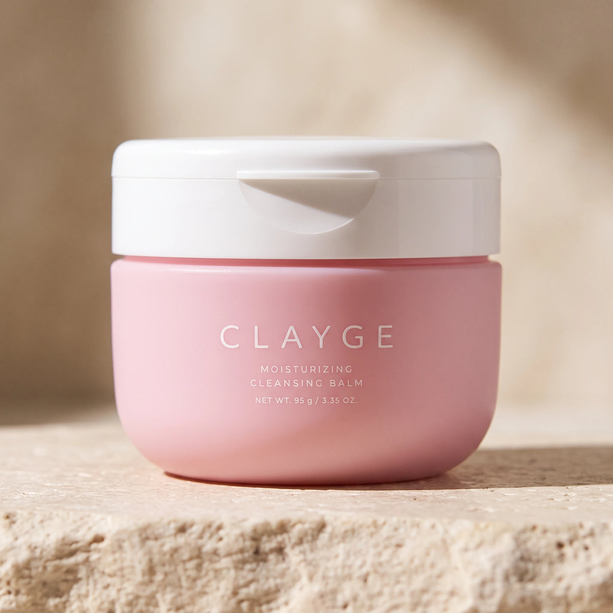 CLAYGE Moisturizing Cleansing Balm 95g — MACRO lifestyle view