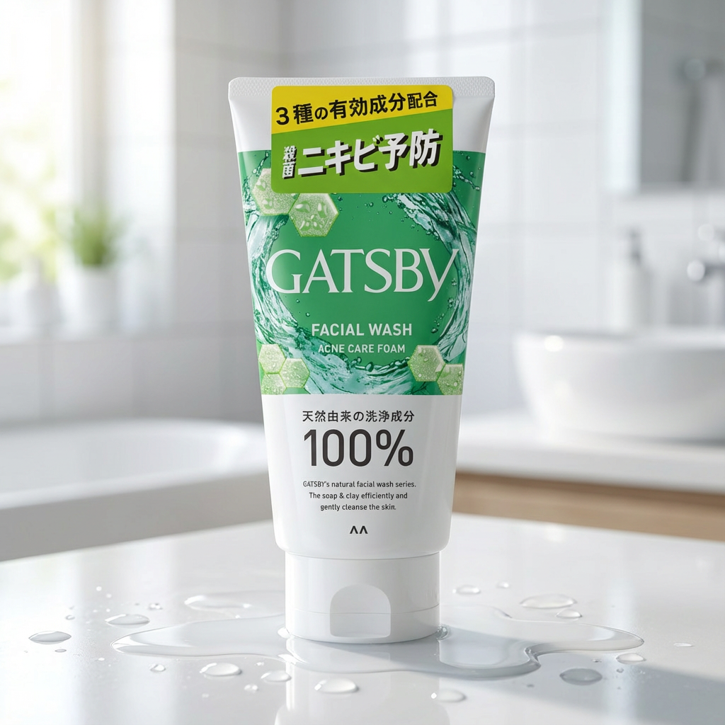 Gatsby Facial Wash Acne Care Foam 130g