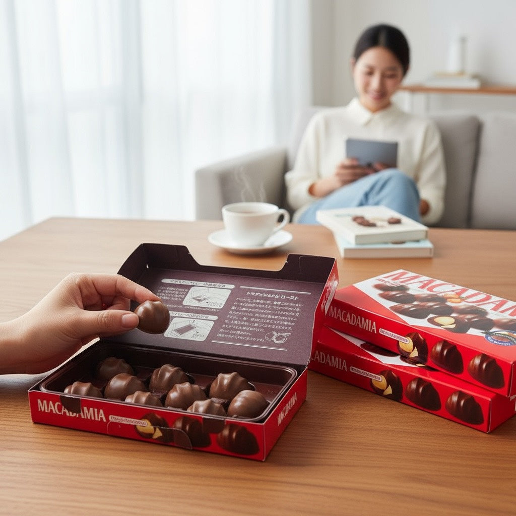 Meiji Macadamia Chocolate (9 units)