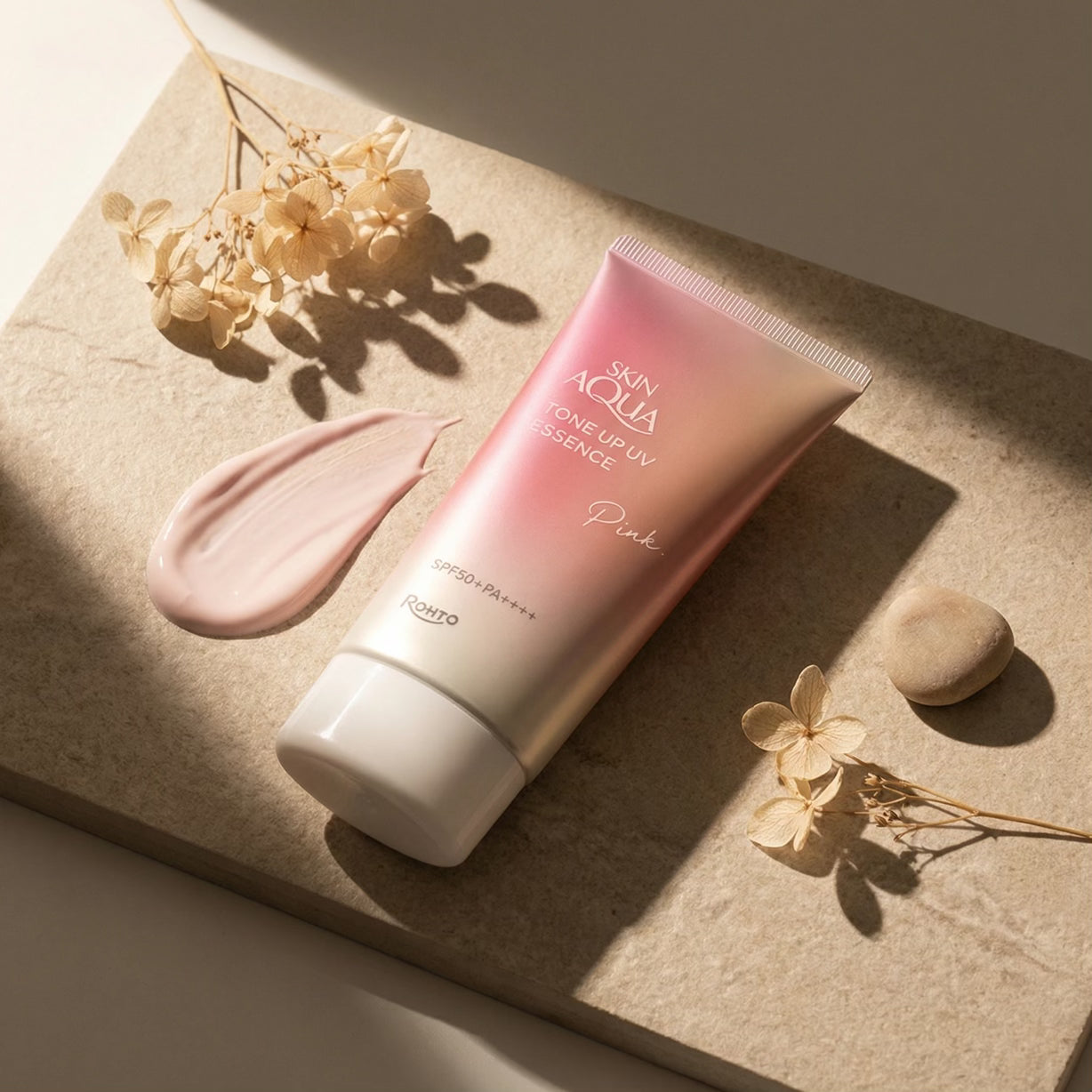 Skin Aqua Tone Up UV Essence Pink SPF 50+ PA++++ 70g