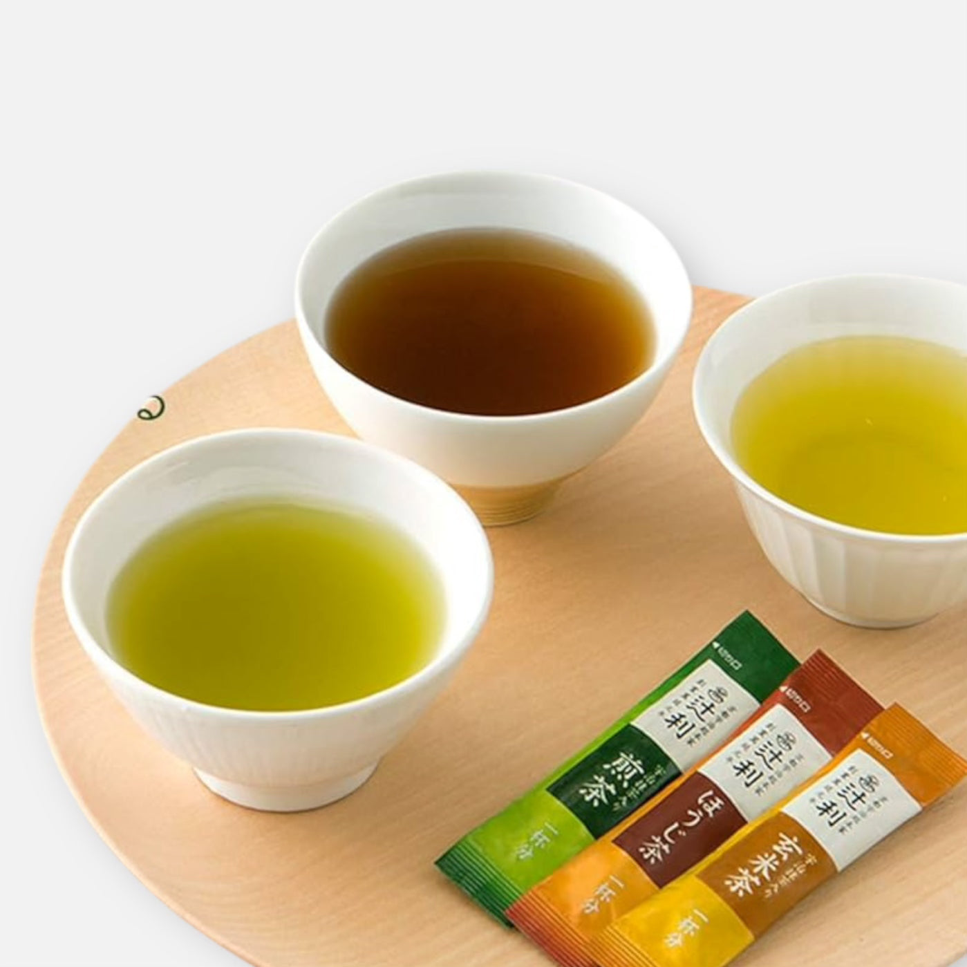 Tsujiri 3 Types of Tea (Sencha/Genmaicha/Houjicha) 0.8g (100 units)