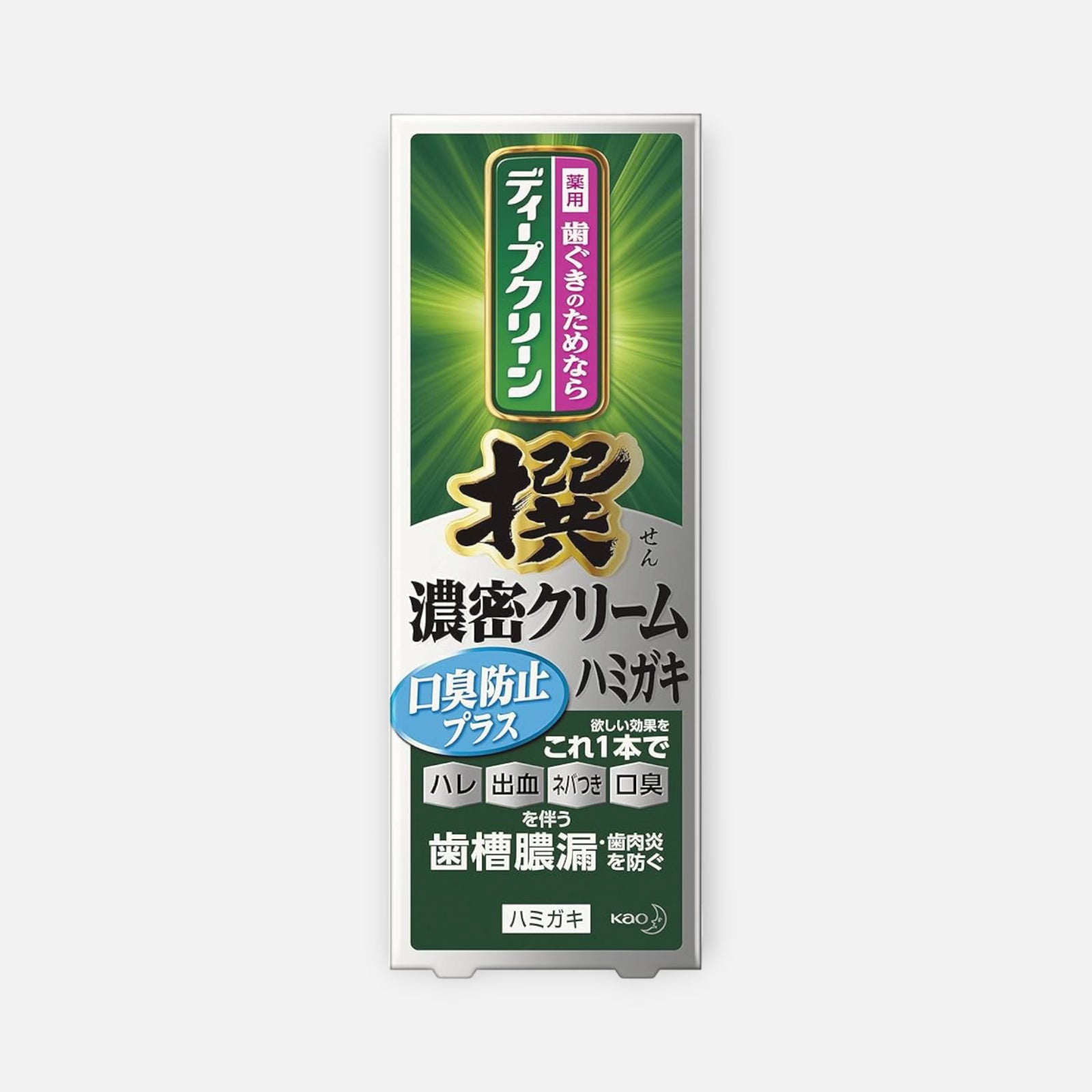 Kao Deep Clean SEN Rich Cream Medicated Toothpaste 95g