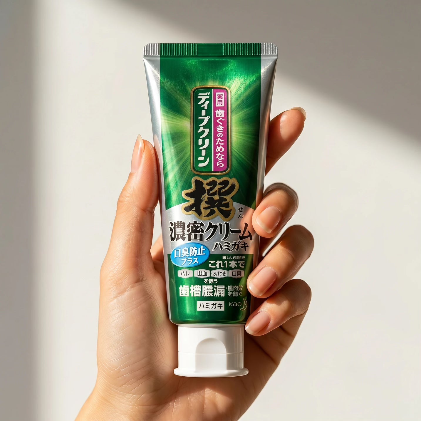 Kao Deep Clean SEN Rich Cream Medicated Toothpaste 95g