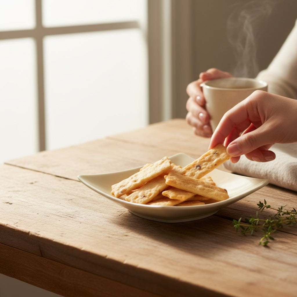 Kuriyama Beika Almond Rice Crackers 80g