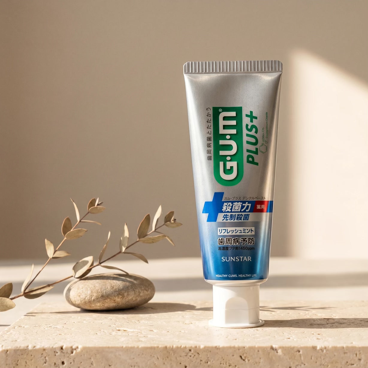 SUNSTAR GUM Plus Toothpaste 120g (Various Flavors)