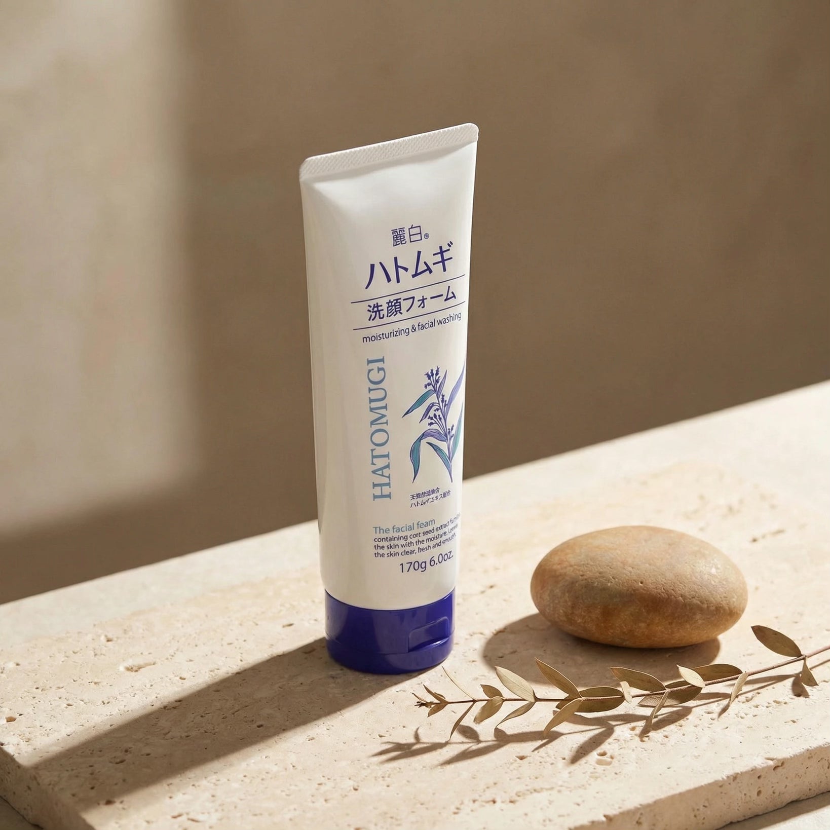 Reihaku Hatomugi Moisturizing Facial Cleanser 170g