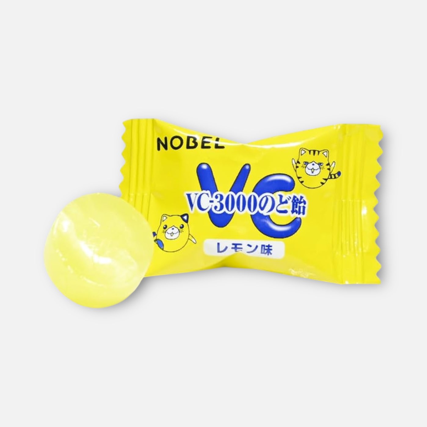 Nobel Vitamin C Non Sugar Lemon Flavored Candy 90g