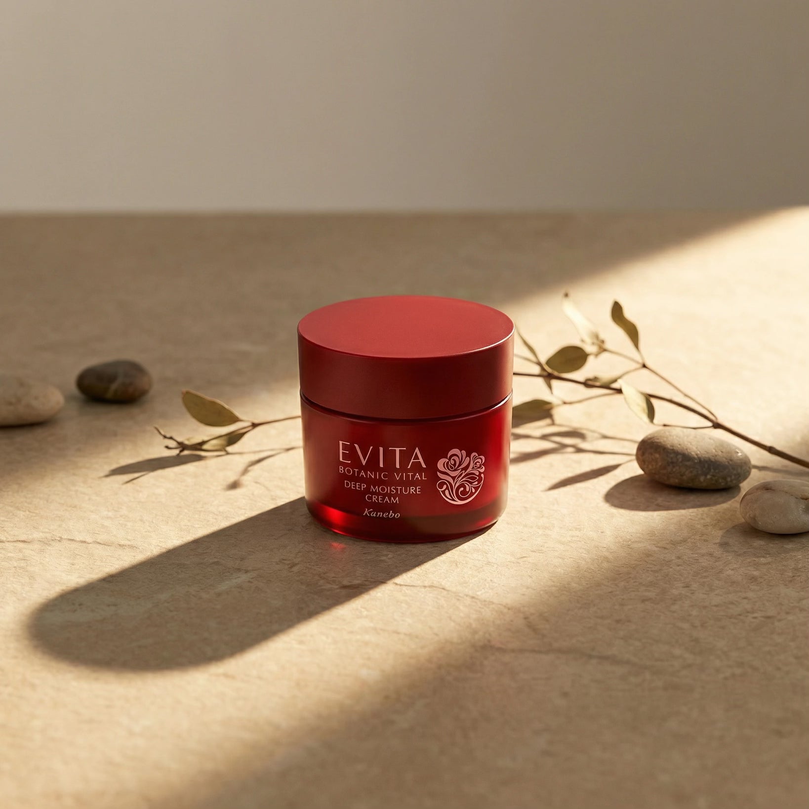 Kanebo Evita Botanic Vital Deep Moisture Cream (Natural Rose Fragrance) 35g