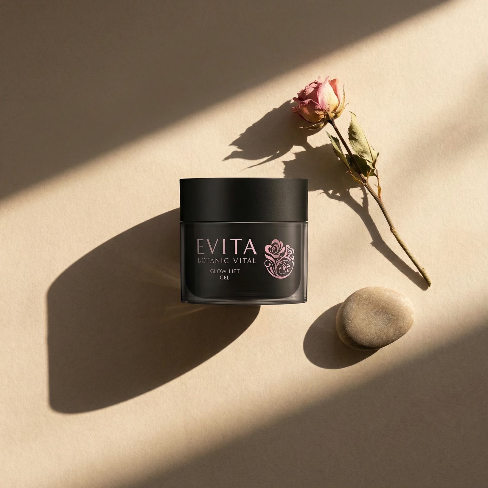 Kanebo Evita Botanic Vital Glow Lift Gel (Elegant Rose Fragrance) 90g