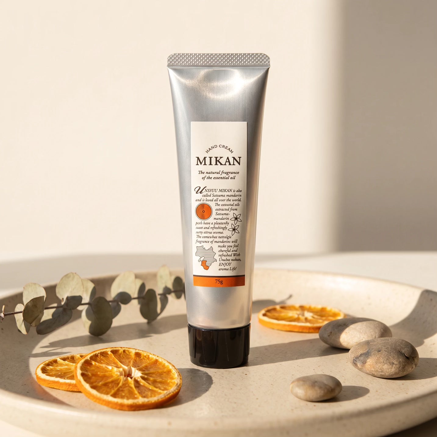 Daily Aroma Mikan Hand Cream 75g